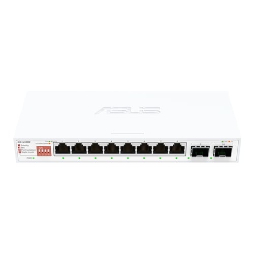 Switch Asus QG-U1080 - 8 Ports, 2,5G et 2 Ports 10G - Cybertek.fr - 3