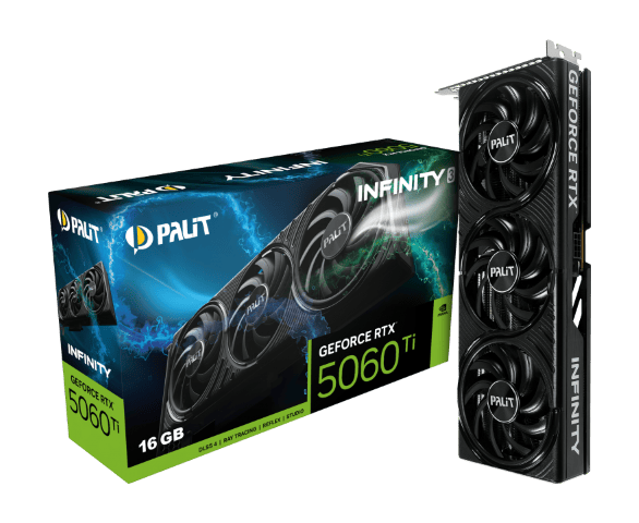 Palit GeForce RTX 5060Ti 16Go Infinity 3  - Carte graphique Palit - 0