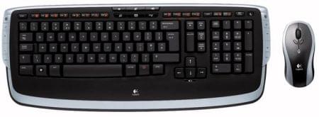 Logitech Cordless Desktop LX-710 Laser - Pack Clavier/Souris - 0