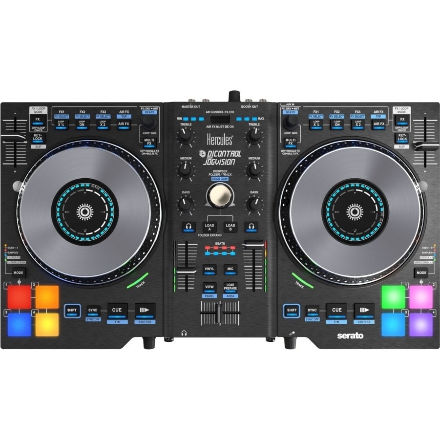 Hercules DJControl JogVision - Table de mixage Hercules - 1