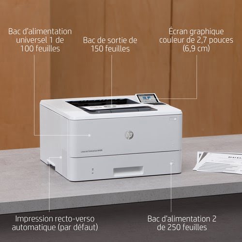 Imprimante HP  LaserJet Enterprise M406dn Printer   (3PZ15A#B19) - 10