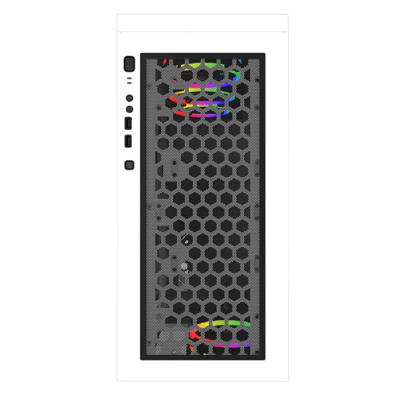 M.RED ARGB Blanc - Boîtier PC M.RED - Cybertek.fr - 2