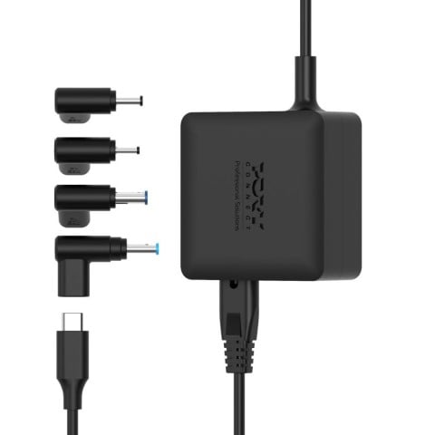 Port Alimentation secteur GaN 65W pour Asus - 4 embouts (904065ASEU) - Achat / Vente Chargeur sur Cybertek.fr - 0