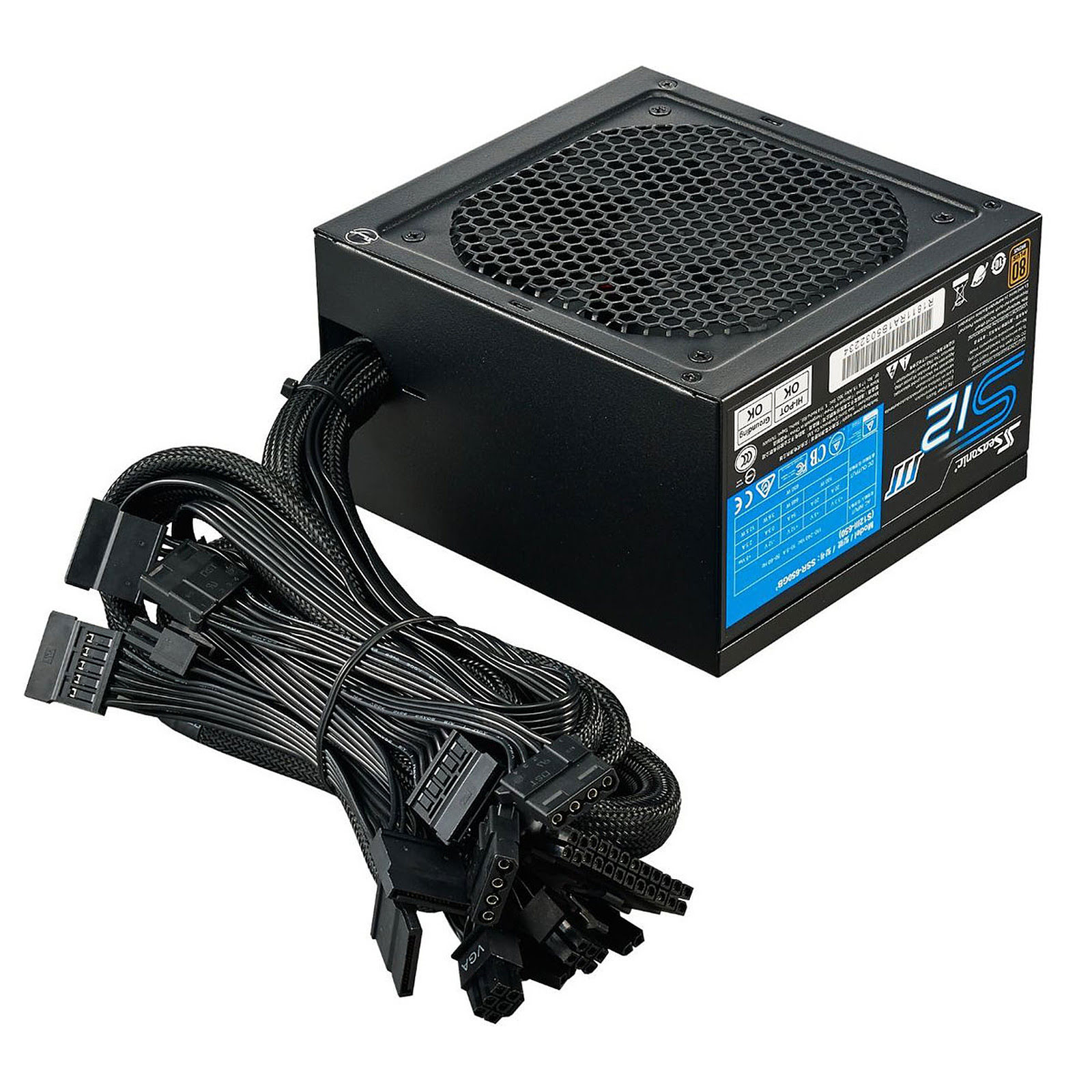 Seasonic S12III-500 (500W 80+ Bronze) - Alimentation Seasonic - 4