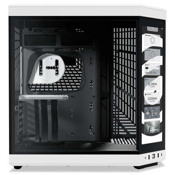 Hyte MT/Sans Alim/E-ATX Noir - Boîtier PC Hyte - Cybertek.fr - 2