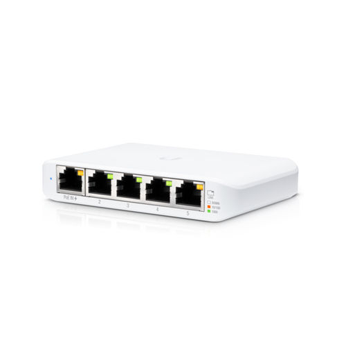 Switch Ubiquiti 5 ports 10/100/1000 PoE USW-FLEX-MINI-3   - 1