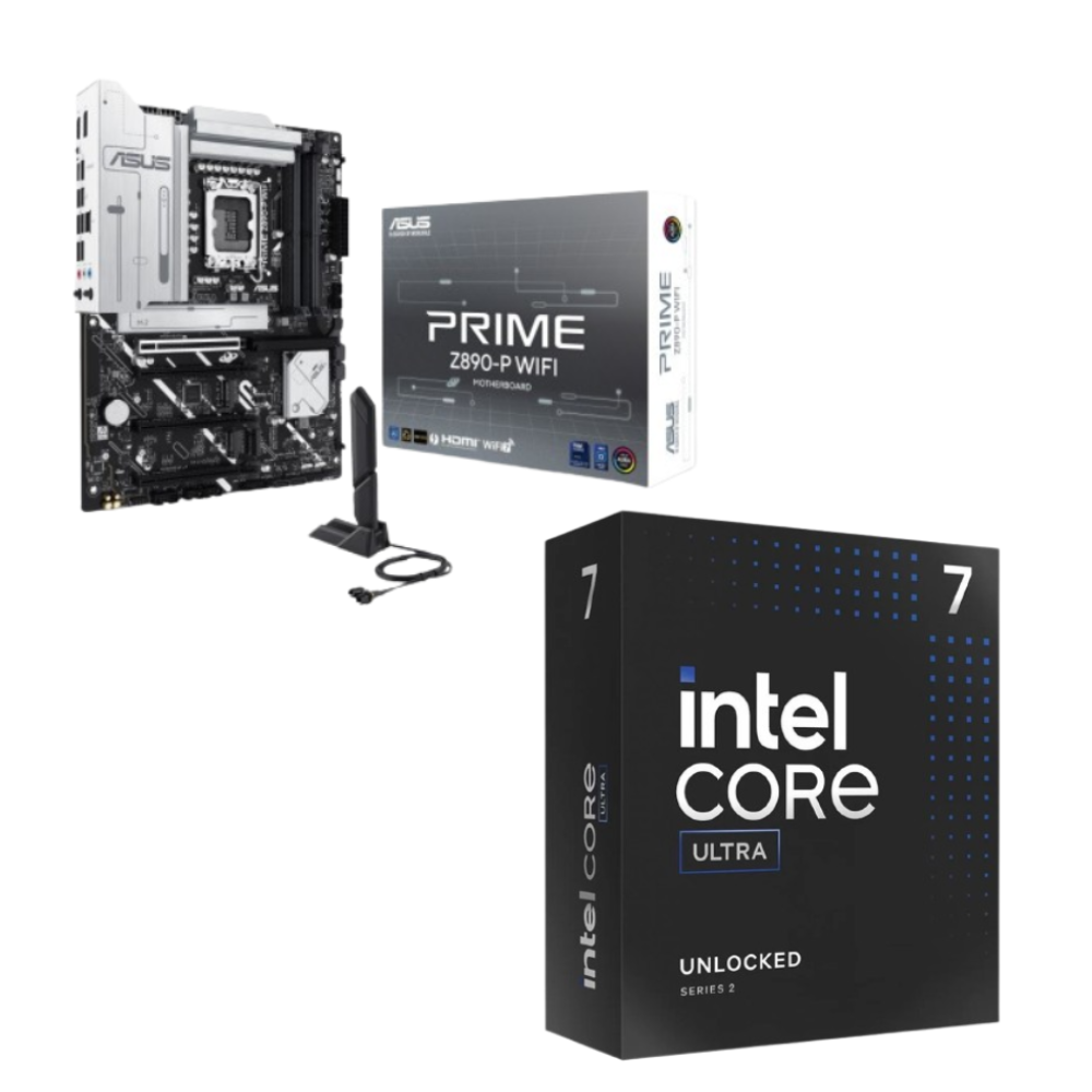 Bundle PRIME Z890-P WIFI + Core Ultra 7 265K - Cybertek.fr - 0