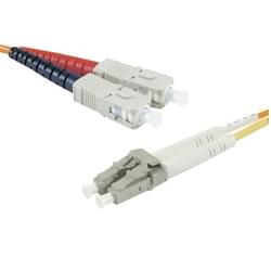 Cordon fibre Optique multimode LC/SC 62,5/125 - 1m - 0