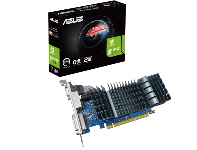 Asus GeForce GT 710 2GB GDDR5 EVO  - Carte graphique Asus - 0