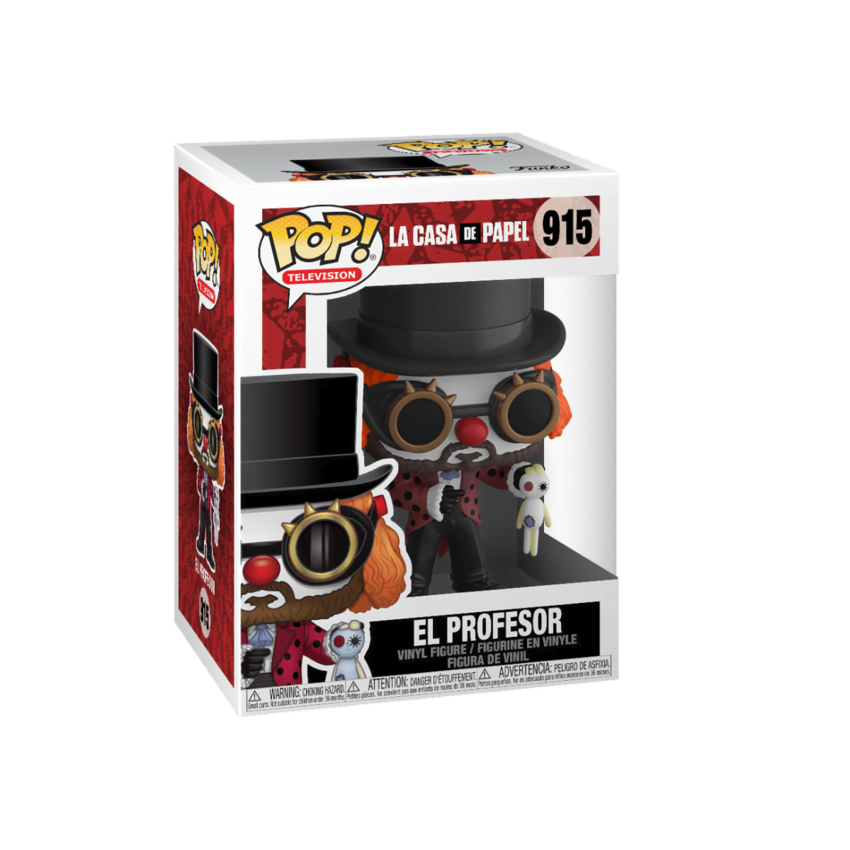 Funko Funko Pop! Professor Casa Del Papel (44196) - Achat / Vente Figurines sur Cybertek.fr - 0