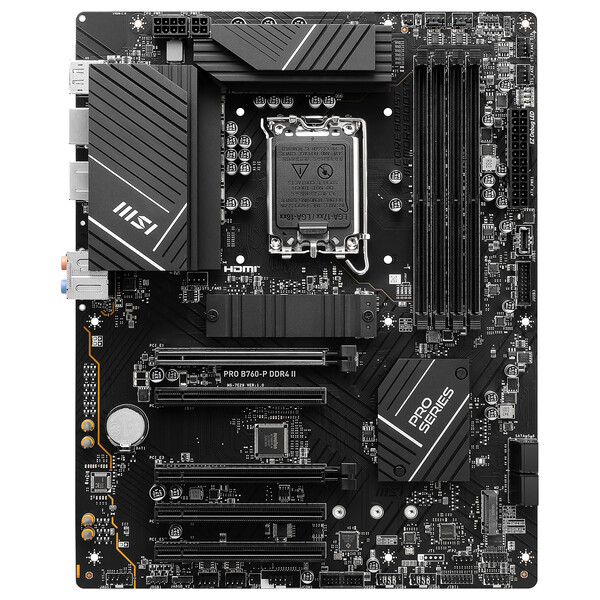 MSI PRO B760-P DDR4 II OEM-Seconde Vie-Etat Satisfaisant ATX  - Carte mère - 0