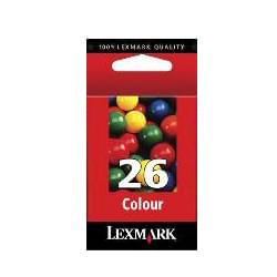 Cartouche Noire n°26 - 10N0026E pour imprimante Jet d'encre Lexmark - 0