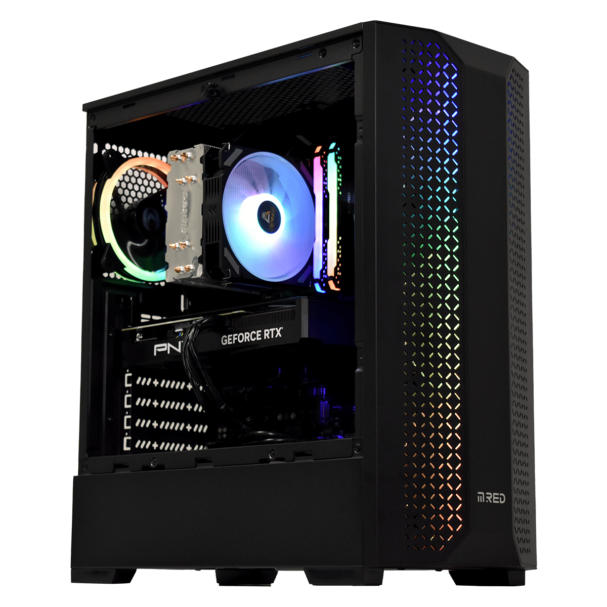Cybertek CYBERBLACK - R7 5700X/32Go/1To/4070 BF (0923) - Achat / Vente PC Fixe sur Cybertek.fr - 0