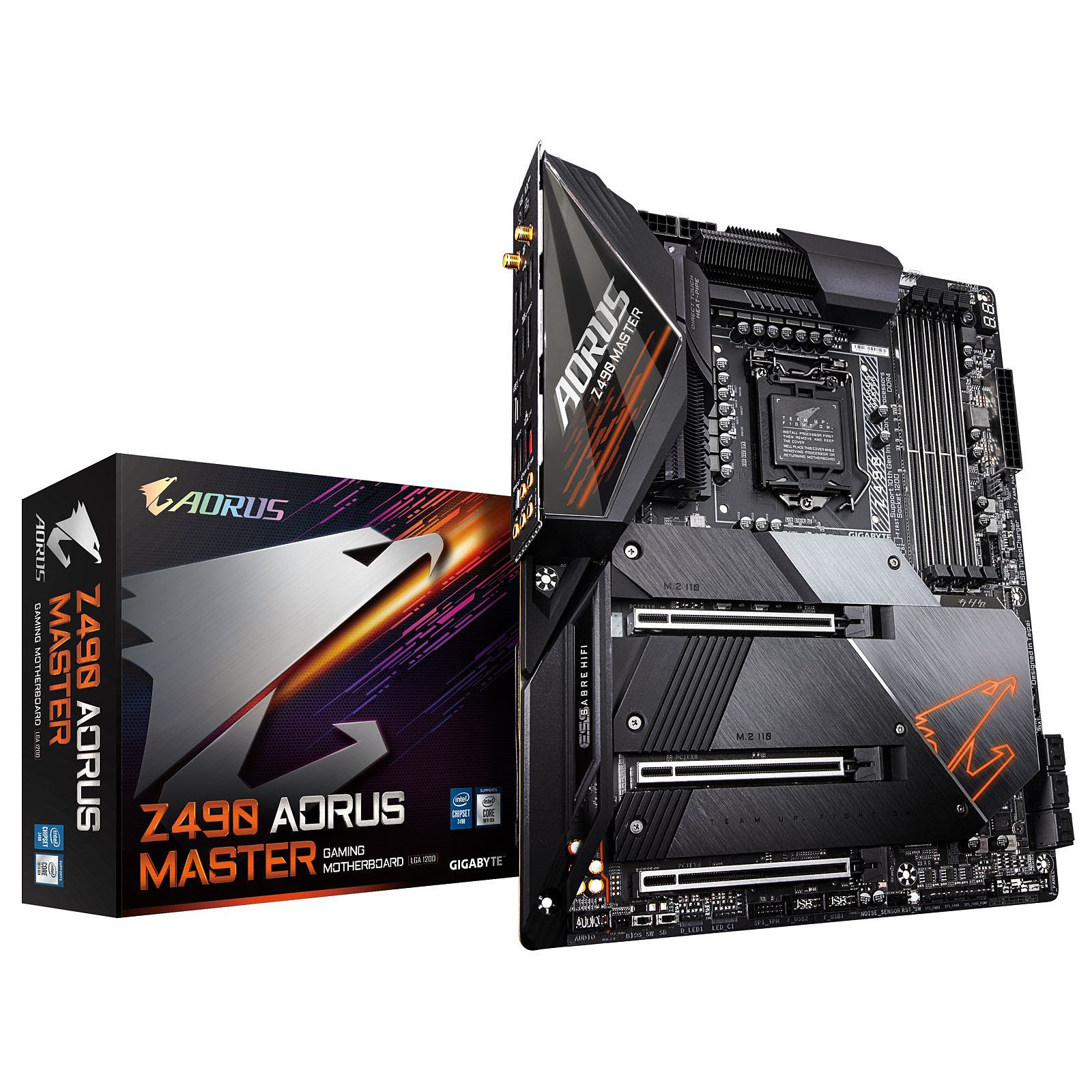 Gigabyte Z490 AORUS MASTER ATX  - Carte mère Gigabyte - 0