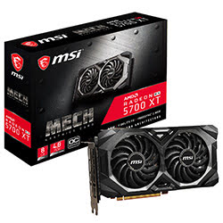 image produit MSI Radeon RX 5700 XT MECH OC-Seconde Vie-Etat Satisfaisant Cybertek