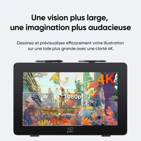 XPPEN Artist Pro 24 Gen 24K/5080LPI/24"/Noir - Tablette graphique - 2