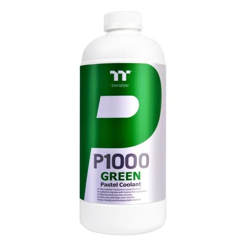Thermaltake Liquide de refroidissement P1000 Vert 1000ml (CL-W246-OS00GR-A ) - Achat / Vente Accessoires watercooling sur Cybertek.fr - 0