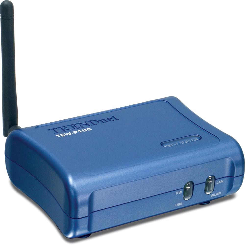 TrendNet Serveur d'impression Wifi - TEW-P1UG (TEW-P1UG) - Achat / Vente Réseau divers sur Cybertek.fr - 0