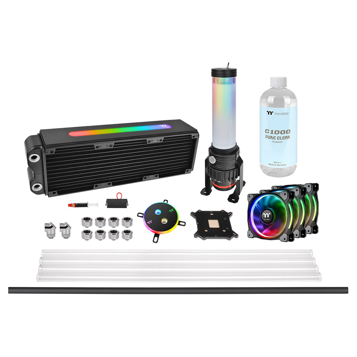 Thermaltake Pacific M360 Plus Hard Tube Water Cooling Kit Watercooling