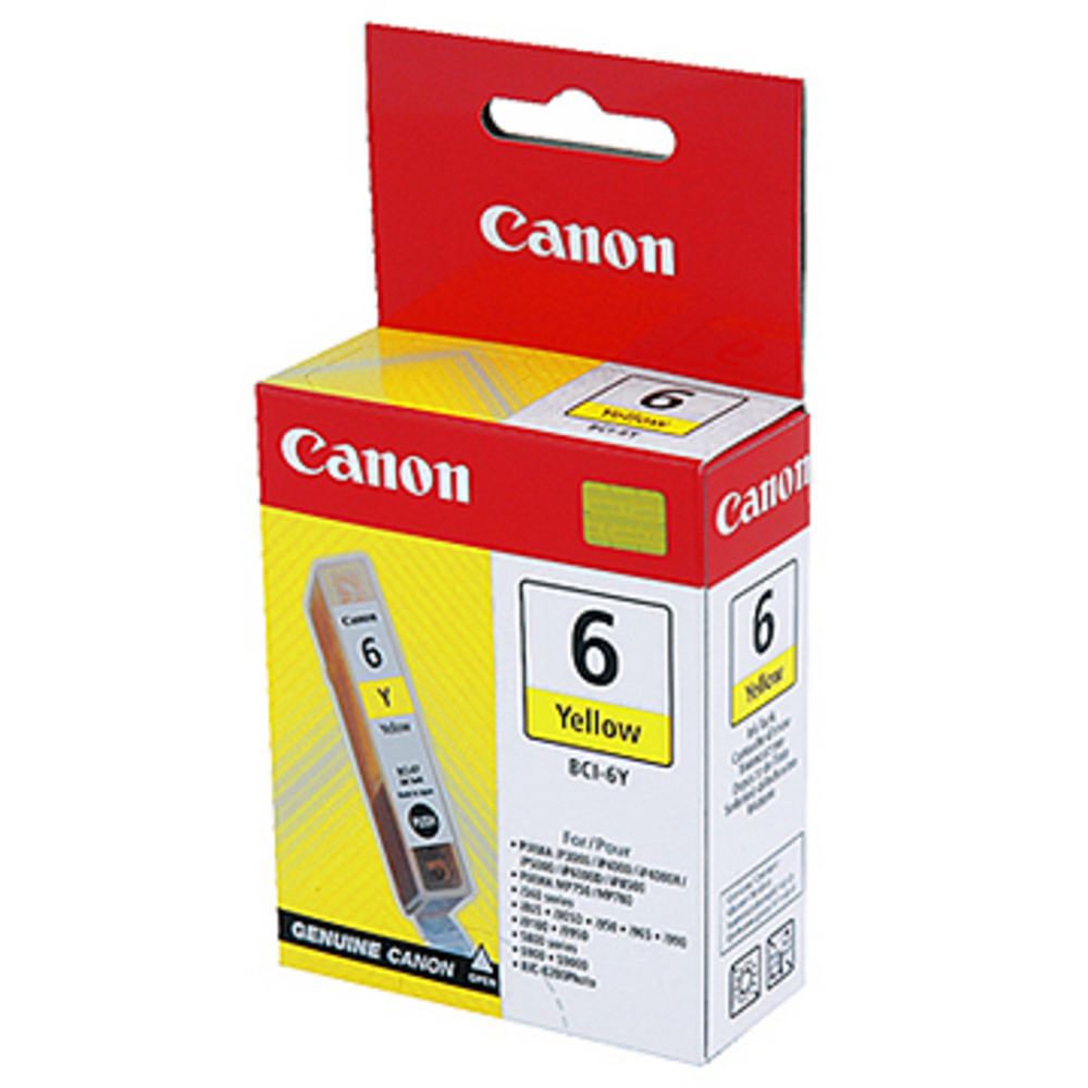 Consommable imprimante Canon Cartouche BCI 6 Y - 4708A002