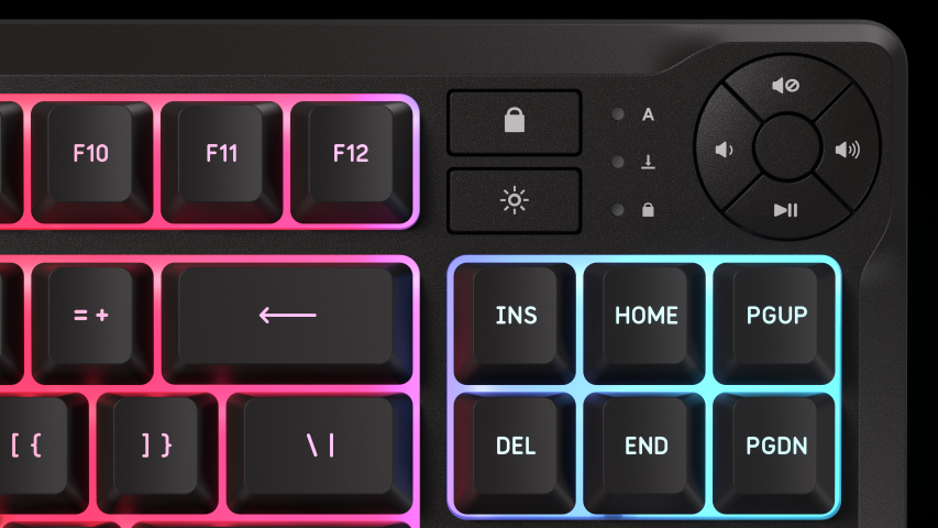 Corsair K55 Core TKL RGB - Clavier PC Corsair - Cybertek.fr - 10