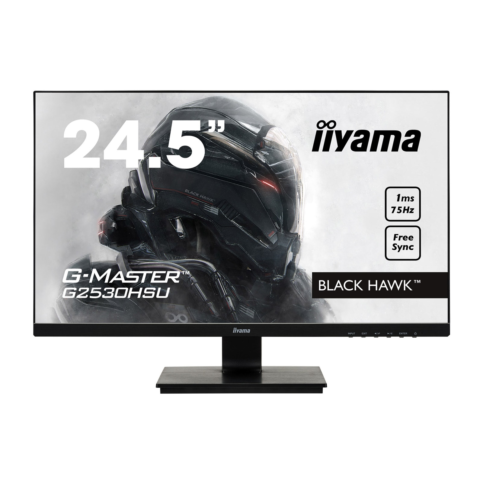 Iiyama 25 pouces  G2530HSU-B1 - Ecran PC Iiyama - Cybertek.fr - 0