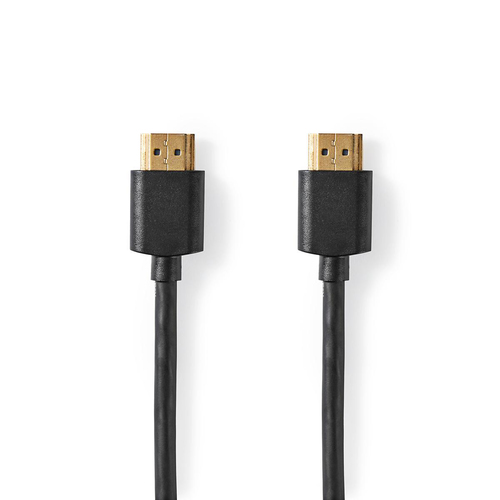 Câble HDMI 1.4 Highspeed Mâle/Mâle - 1.5m Noir  - 0