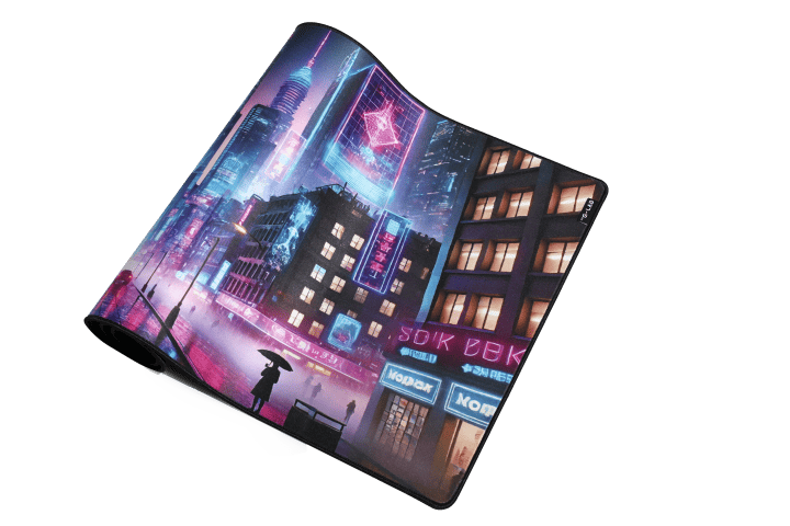The G-LAB Pad Cybercity - XXL/Multicolore - Tapis de souris - 2