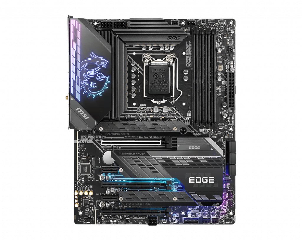 MSI MPG Z590 GAMING EDGE WiFi ATX  - Carte mère MSI - Cybertek.fr - 3