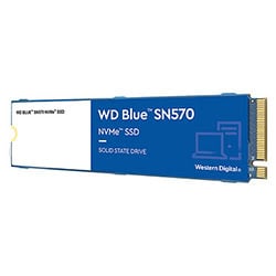 image produit WD 500Go BLUE SN570 M.2 NVMe - WDS500G3B0C Cybertek