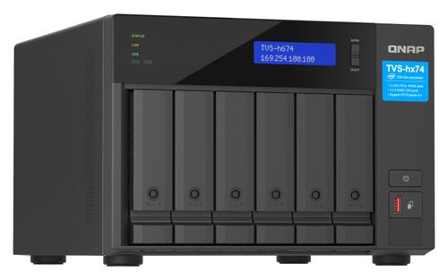 Qnap TVS-H674-I5-32G - 6 HDD/i5-12400/32Go - Serveur NAS Qnap - 3