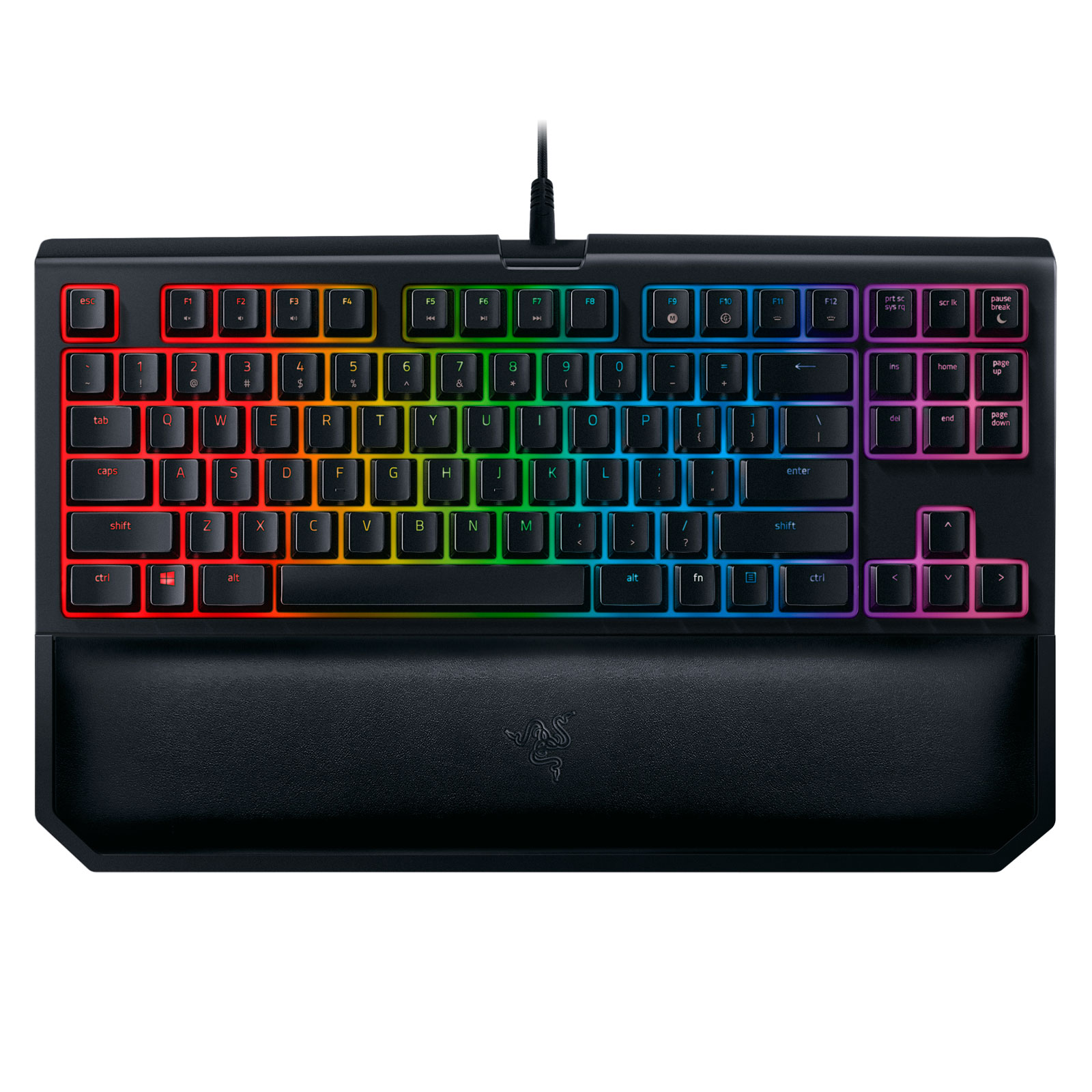 Razer BlackWidow Tournament Edition Chroma V2 Yellow sw. - Clavier PC - 1