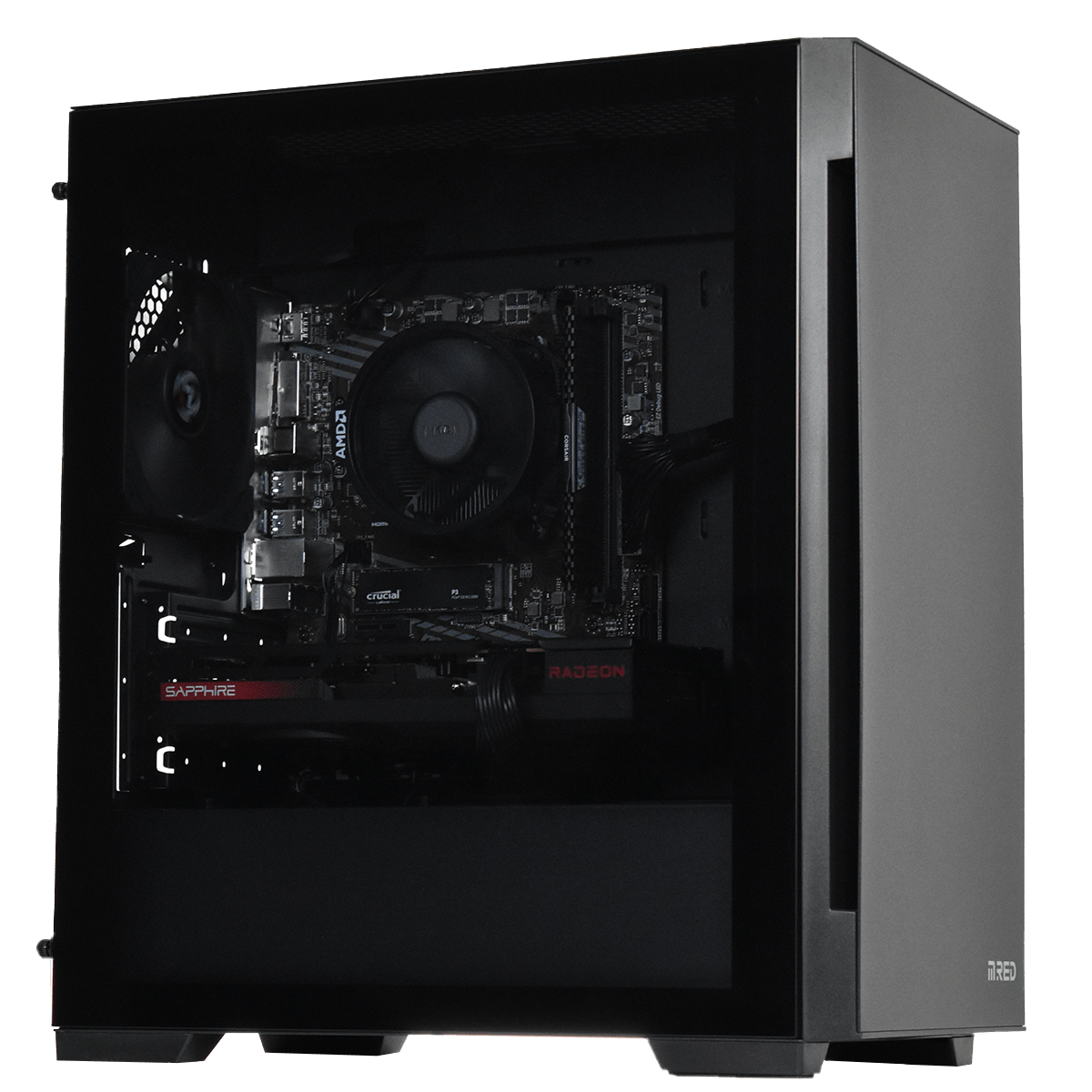 Cybertek 01_BlackCyber - R5-5500/RX7600/16Go/500Go (PCG-10602244) - Achat / Vente Bons plans PC sur Cybertek.fr - 0
