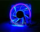 Cybertek Ventilateur boitier 8cm bleu réactif UV - Accessoire boîtier - 0