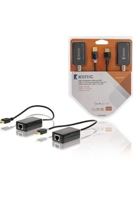 Câble extension USB 2.0/RJ45 - 50m - Anthracite# - Connectique PC - 3