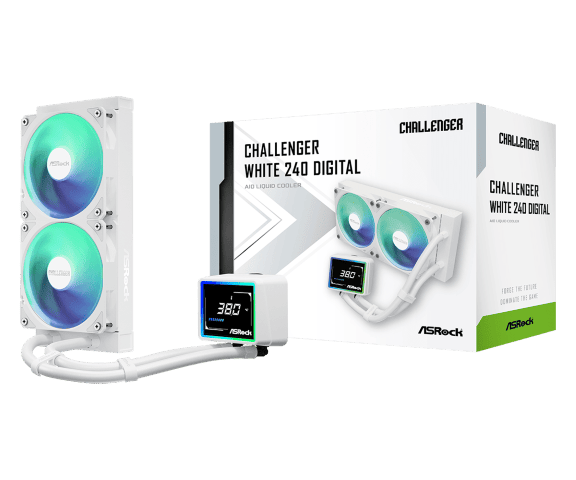 ASRock Challenger 240 DIGITAL - 240mm - Blanc - Watercooling - 1