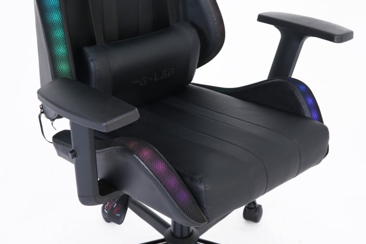 The G-LAB K Seat Electron EX RGB Noir - Siège PC Gamer - 3