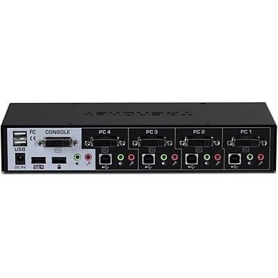 TK-422DVK - KVM Commutateur 4 ports USB/DVI +cable - Commutateur - 0