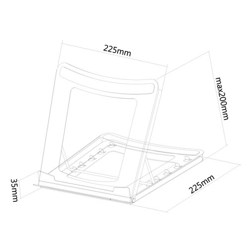 NewStar Laptop Desk Stand - Accessoire écran NewStar - Cybertek.fr - 2