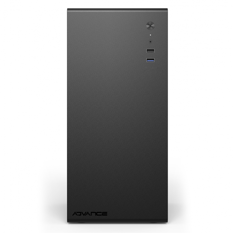 Advance Optima Noir Noir - Boîtier PC Advance - Cybertek.fr - 1
