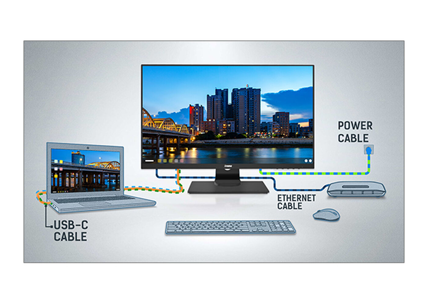 Iiyama 27 pouces  XUB2792HSN-B1 - Ecran PC Iiyama - Cybertek.fr - 6