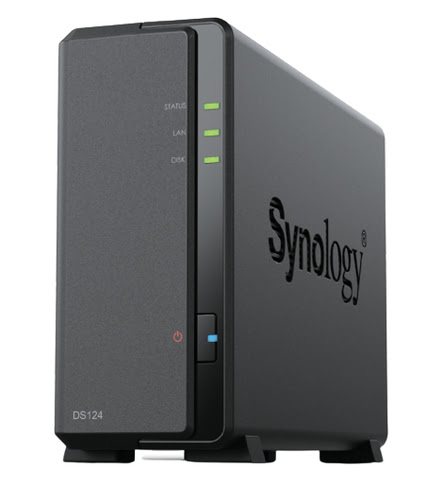 image produit Synology DiskStation DS124 - 1 Baie  Cybertek
