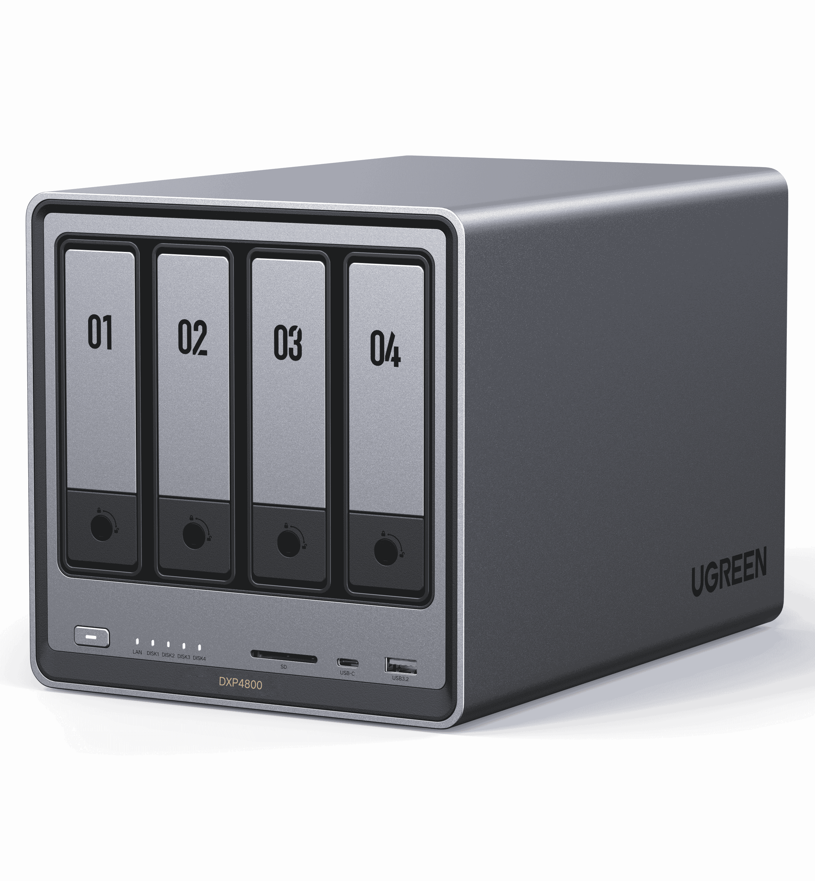 UGREEN DXP4800 - 4 Baies   - Serveur NAS UGREEN - Cybertek.fr - 0