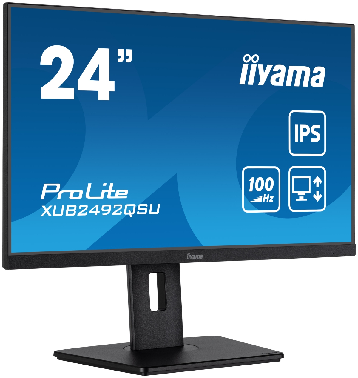 Iiyama 24"  XUB2492QSU-B1 - Ecran PC Iiyama - Cybertek.fr - 1
