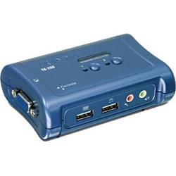 TrendNet TK-209K - KVM Commut. 2 ports USB + Audio (+cable)