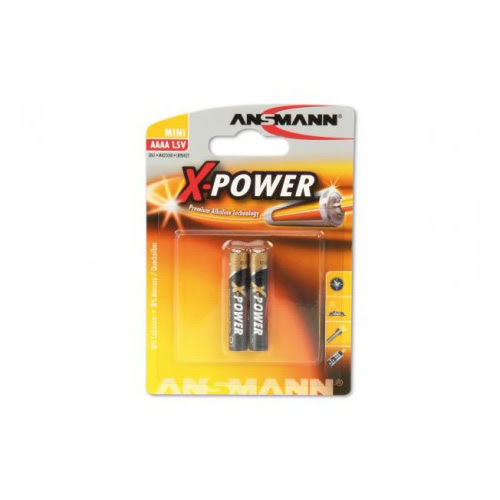 Pile ANSMANN Lot de 2 Piles Alcalines 1,5V LR61 - AAAA