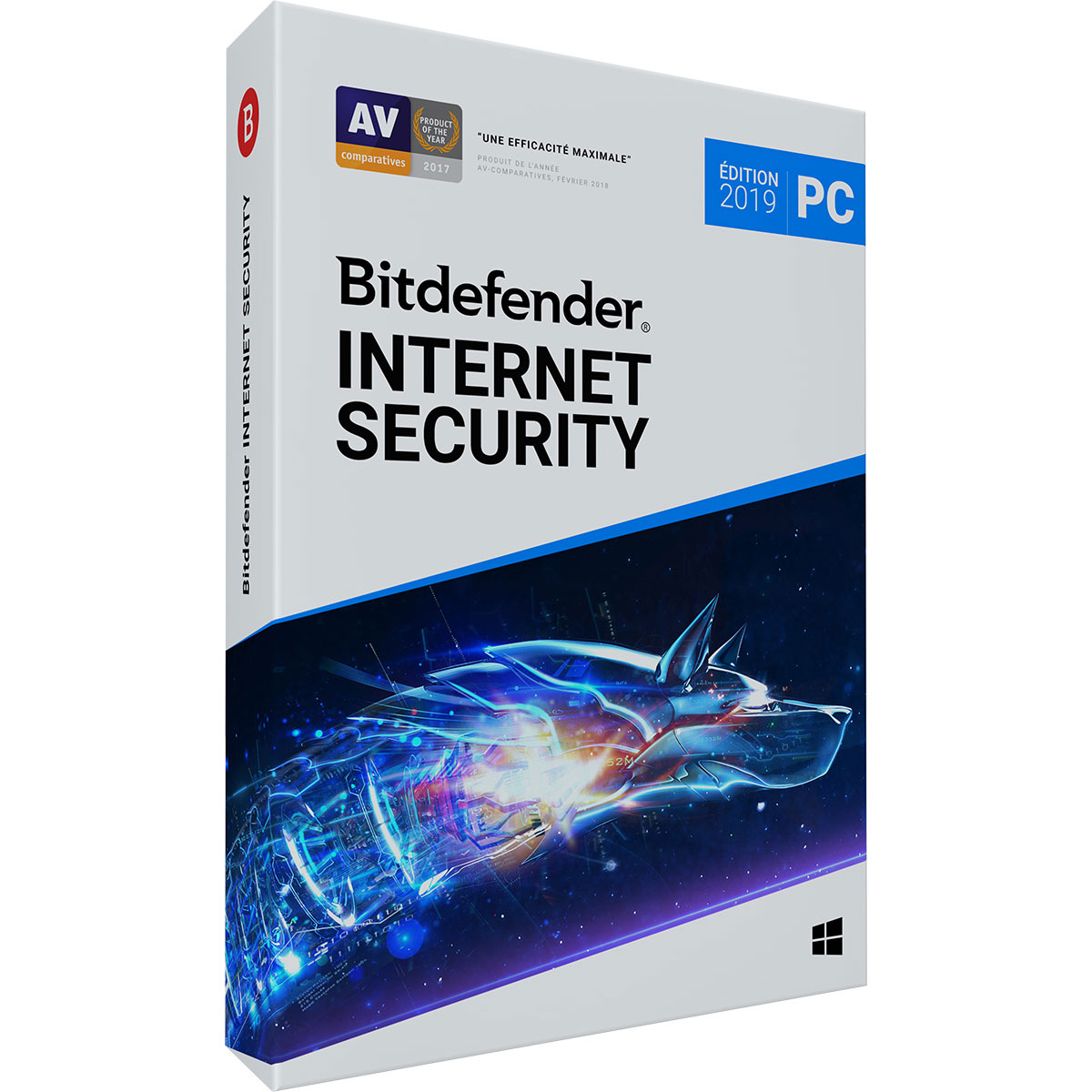 Bitdefender Internet Security 2019 - 1 An / 1 PC - Logiciel sécurité - 0