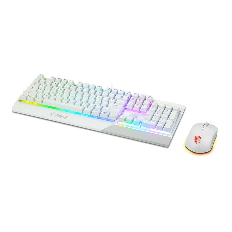 MSI Vigor GK30 COMBO WHITE - Pack Clavier/Souris - Cybertek.fr - 1