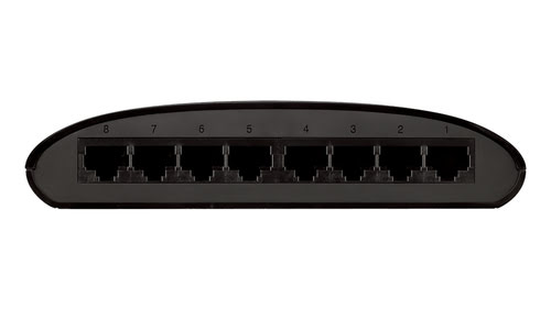 Switch D-Link 8 Ports 10/100Mbps DES-1008D - Cybertek.fr - 2