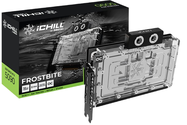 Inno3D GeForce RTX 5090 ICHILL FROSTBITE - Carte graphique Inno3D - 0